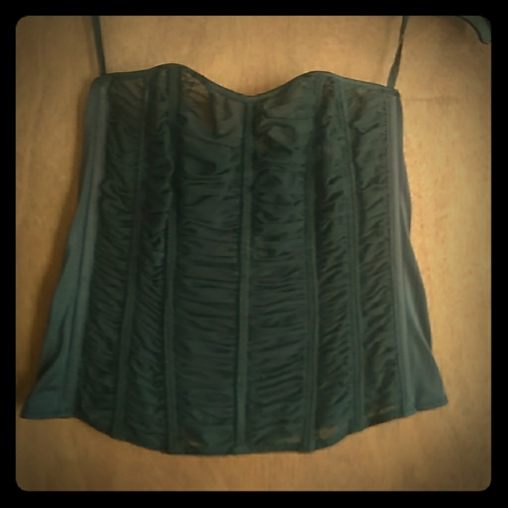 Black bustier